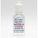 ULTRAPURE FORMULA1-3 TUNINGSLIDEOIL 金管楽器の第1、第3抜差や主管トリガーの他、演奏中に動かす抜き差し管のために開発されたオイルです。程よい粘度により各部位がクリアランスと気密を保ちながらスムーズな動きをもたらします。また、バルブオイルを少量混ぜることにより、動きが軽くなりますので好みの粘度に調整も可能です。【お知らせ】 「定形外郵便」で配送いたします。（到着まで土日、祝日を除き2から5日程かかります） ●お支払い方法として代金引換をご利用頂けません。 ●お届け日時の指定は承れません。 ●郵便物の場合、追跡番号はございません。 ●土日、祝日は日本郵便が休業の為、配達はございません。 ●ポストに入らなかった場合は、不在票が入りますのでご確認ください。 ●お受け取りをされないまま保管期間を過ぎた場合、商品は弊社に戻ります。 　弊社では送料分を含んだ金額で販売している商品もございます。 　 戻った商品につきましては、発送時の送料を差し引いた金額で返金処理を行わせていただきます。 　予めご了承くださいませ。 　ご入用の場合は、再度ご注文をお願いいたします。 &nbsp;