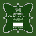 Optima オプティマ ゴールドブロカット・プレミアム バイオリン弦 4/4サイズ【E線】本数セット