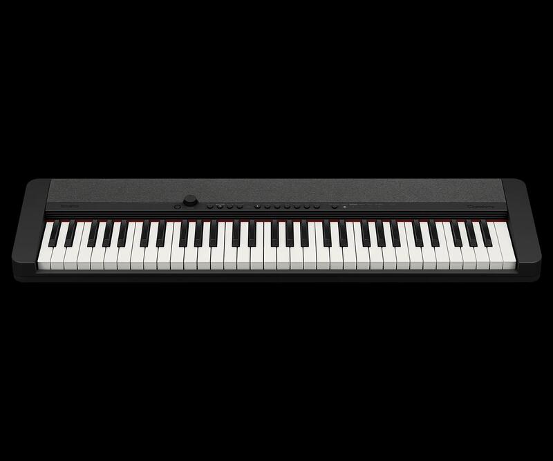 キーボード 電子ピアノ CASIO CT-S1 BK ブラック 61鍵盤 カシオ CTS1 黒 Casiotone カシオトーン【同梱不可】
