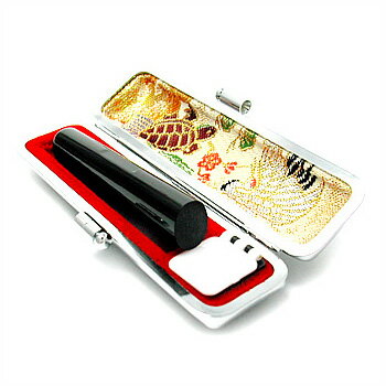 認印・銀行印【黒水牛 小判】