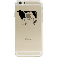 iPhone6ケースiPhone6カバーiPhoneケースアイフォン6ケースiphoneケースアイフォンブランドiphoneカバースマホケースポリカーボネイトPCケースハードケースアイホンアイホン6ケースiPhone6ケースクリアチョイ足し牛柄