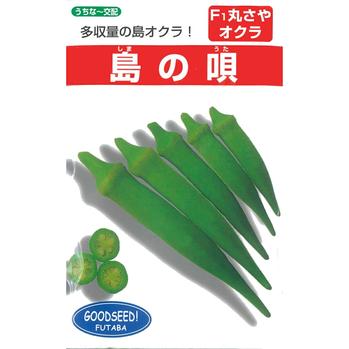 【オクラ】島の唄〔うちな〜交配〕/小袋（10ml）