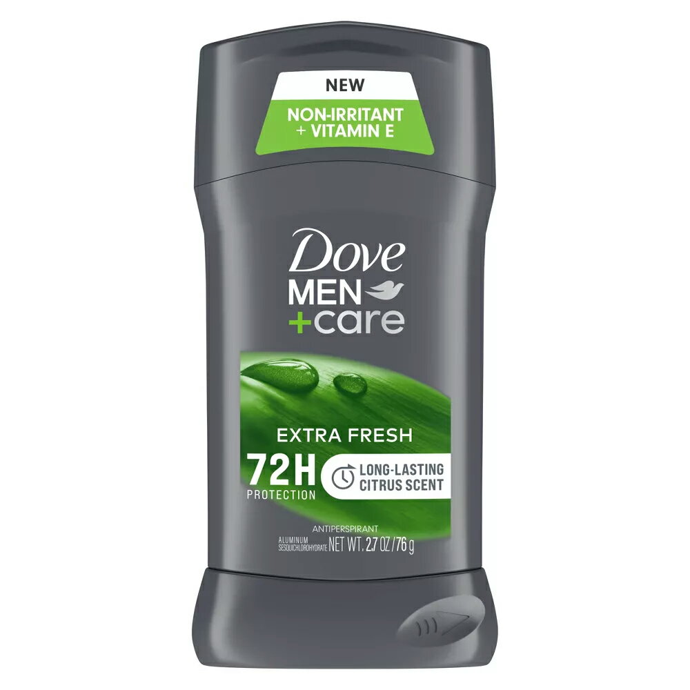 Dove Men + Care ダブ メンズ＋ケア エクストラ フレッシュ 制汗剤 スティック 1本 2本セット 76g 【海外直送】