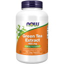 NOW Supplements, Green Tea Extract 400 mg with Vitamin C for Dietary, Cellular Protection , 250 Veg Capsules