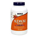 NOW Foods AdamTM Men's Multiple Vitamin -Softgels,180 Count (Pack of 1)