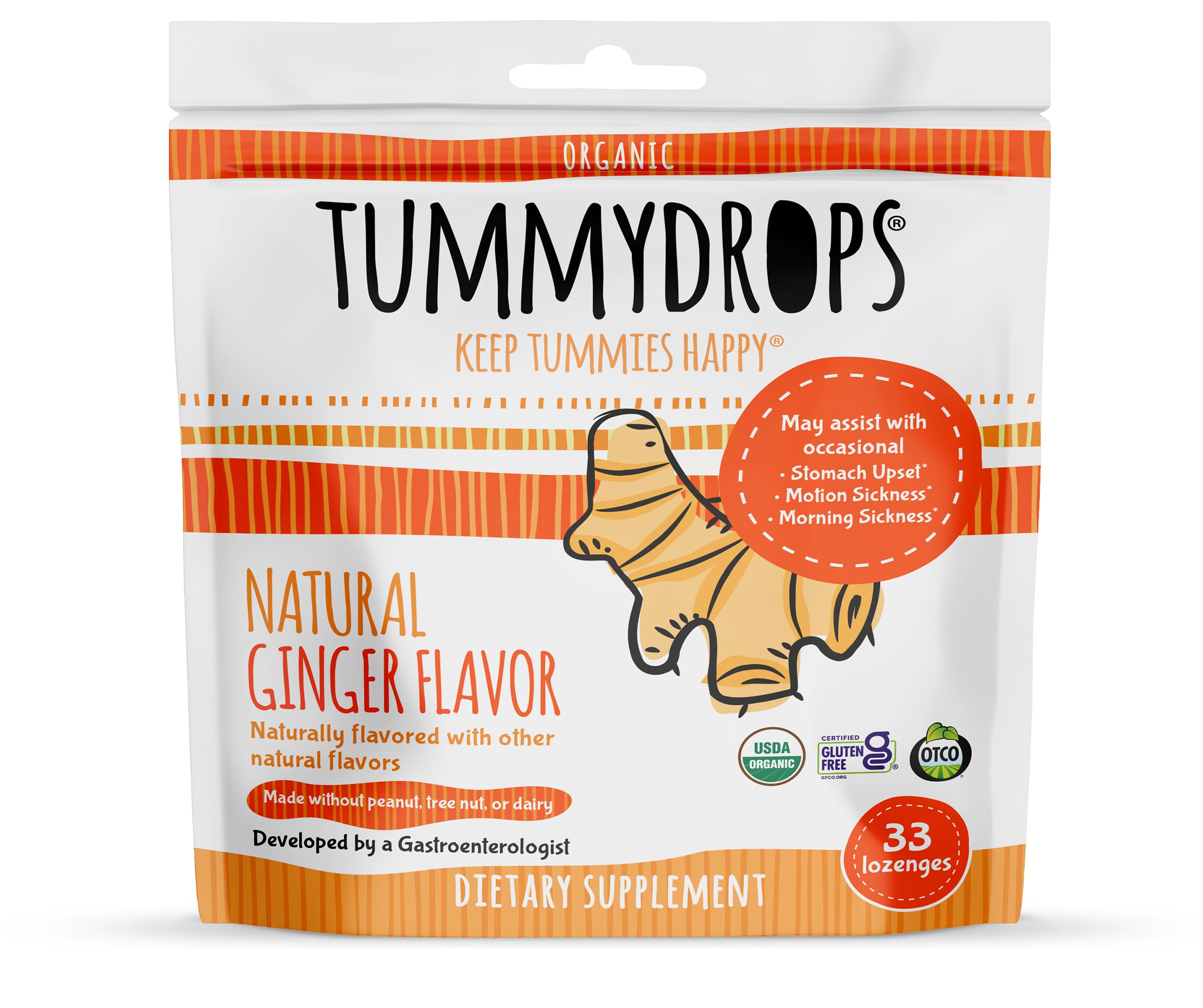 tummy drops-Ginger | 30 pieces