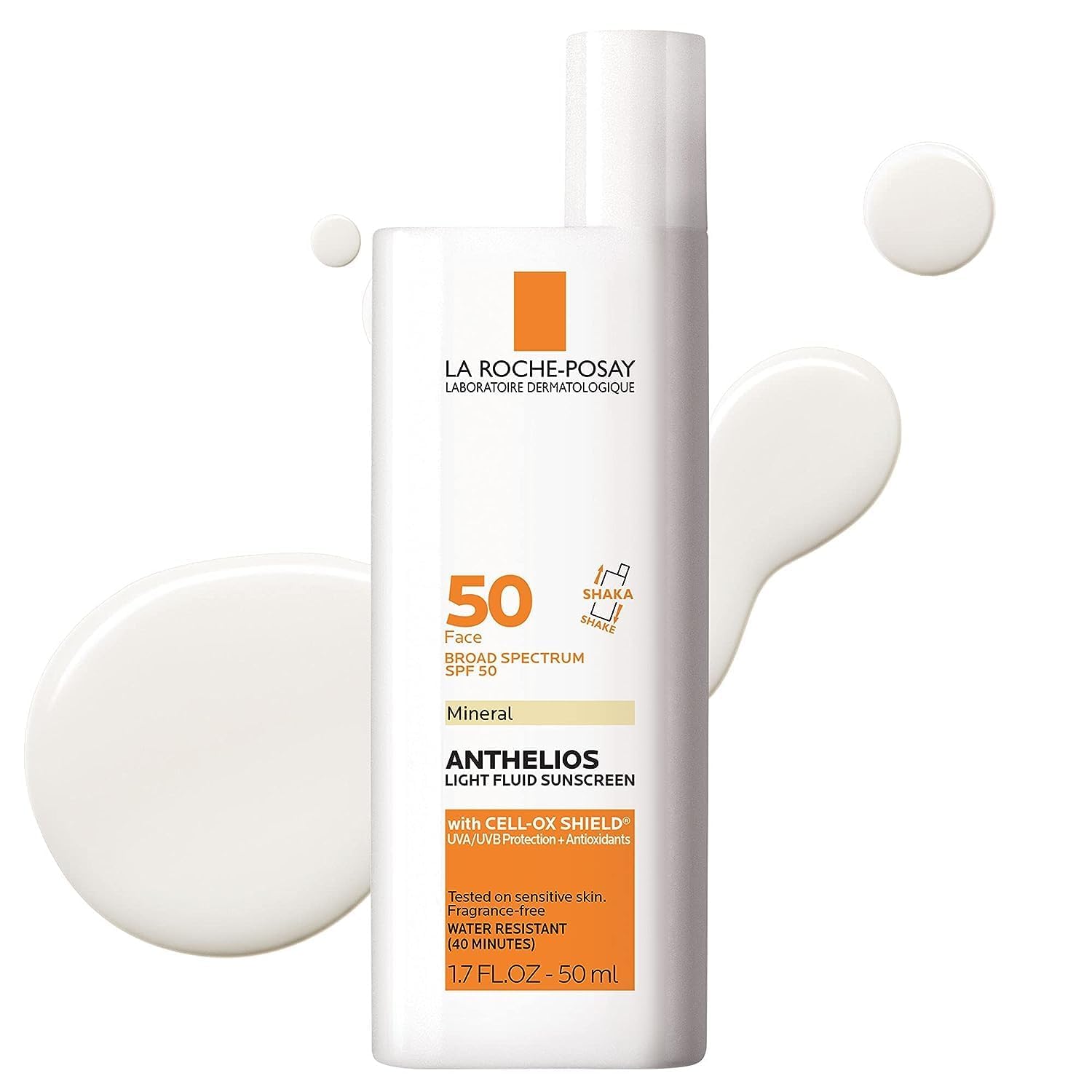 La Roche-Posay アンテリオス ミネラル 酸化亜鉛 日焼け止め SPF50 50ml 顔用