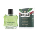 Proraso After Shave Lotion for Men, Refreshing and Toning with Menthol and Eucalyptus Oil, 3.4 Fl Oz