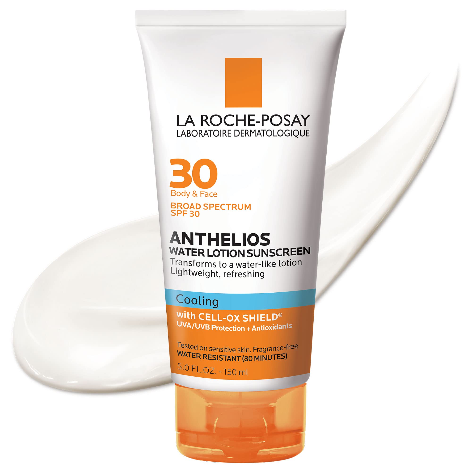 La Roche-Posay アンテリオス クーリングウォーター サンスクリーン ローション SPF 30 150ml 日焼け止めローション 顔 ボディ用