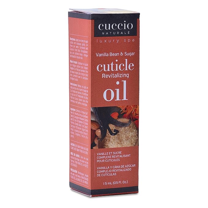 Cuccio Naturale Revitalizing Cuticle Oil Vanilla Bean and Sugar 0.5 Oz