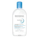 Bioderma クレンジングウォーター イドラビオ エイチツーオー 500mL クレンジング メイク落とし ふきとり化粧水 水クレンジング マツエク 乾燥肌 敏感肌 無添加