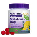 Natrol Kids Melatonin 1mg, for Restful Sleep, Sleep Gummies for Children, 90 Raspberry-Flavored Gummies