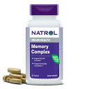 Natrol Memory Complex With Ginkgo Biloba 120mg and B Vitamins, 60 Tablets.
