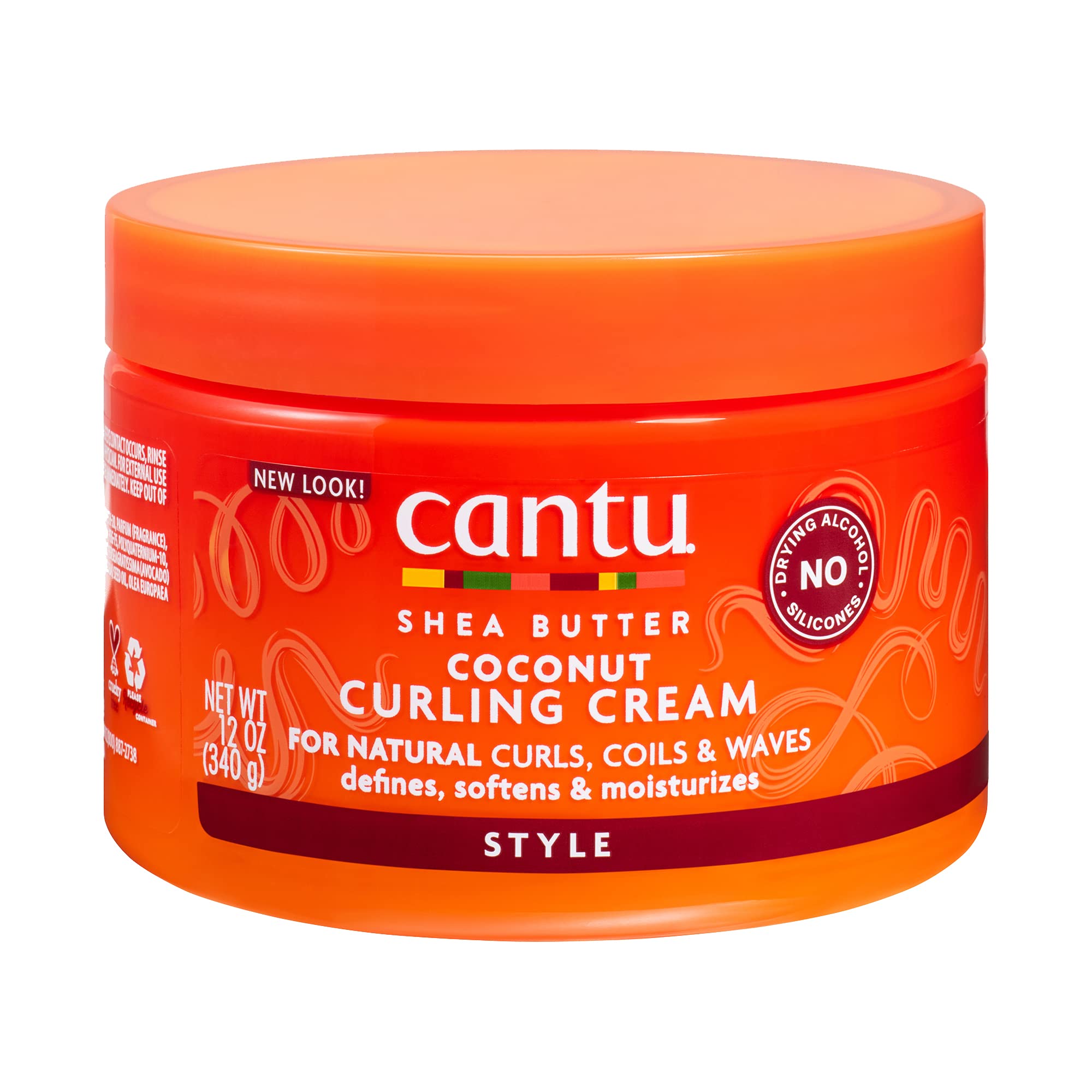 Cantu カントゥ シアバター フォー ナチュラル ヘア ココナッツ カーリング クリーム 340g 