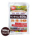 高度化成肥料　ワンタイム409号　30kg(15kg×2袋)　24-10-9　水稲肥料　肥料　元肥　（離島・沖縄発送不可）