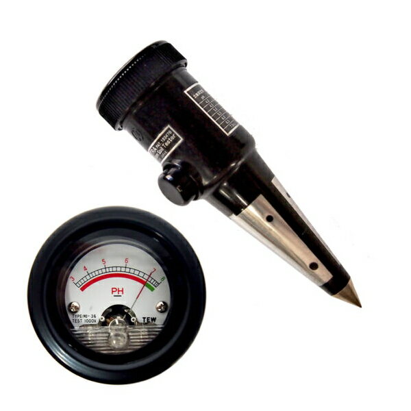 竹村電機製作所　土壌酸度測定器　DM-1　pH3.0～7.0　ソフトケース付き　デメトラ　土壌酸度計