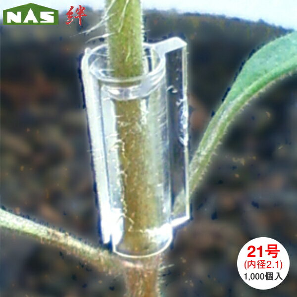 ナスニックス　接木用ホルダー　絆　(きずな)　21号　内径2.1mm　1000個入　※2個までネコポス発送可