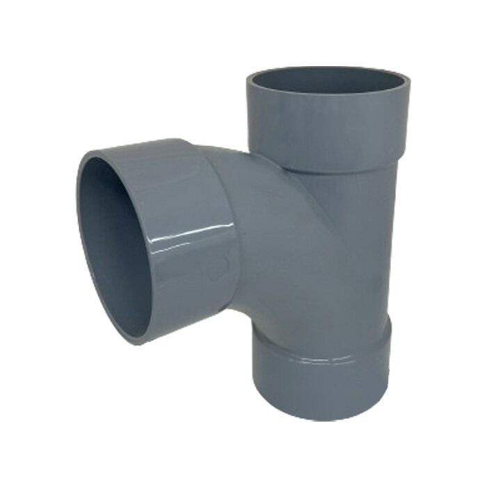 VU継手　 90°大曲りY　VU-LT_100　チーズ　排水　通気　塩ビ　配管　パイプ