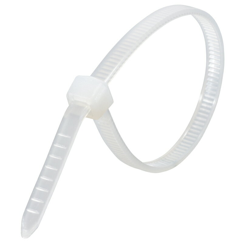 オーム電機　ロックタイ　白　屋内用　100mm/150mm/200mm/300mm