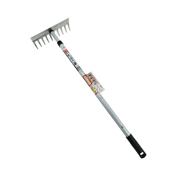 藤原産業　千吉　伸縮式　ステンレーキ　1300MM　土作り・除草作業のサムネイル
