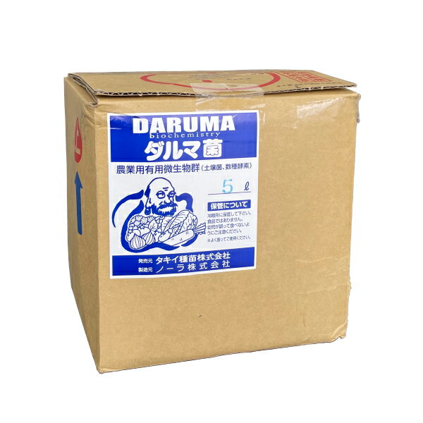 農業用有用微生物群　ダルマ菌　5L　菌体・特殊肥料　土壌改良