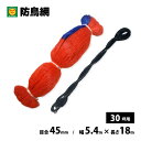 防鳥網 30坪用 目合45mm 5.4m×18.0m 防鳥ネット