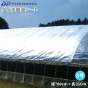 イノベックス　高機能遮光遮熱ネット　ダイオ農涼シート3号（平織）　銀　巾700cm×長さ20m　遮光率98%