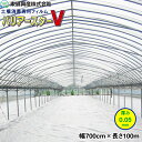 土壌消毒専用フィルム バリアースターV 幅700cm×長さ100m (消毒用マルチ)