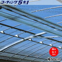 高機能汎用農業用塗布型POフィルム コーティング5+1 厚さ0.1mm 幅500cm 希望の長さ(m)を数量で入力