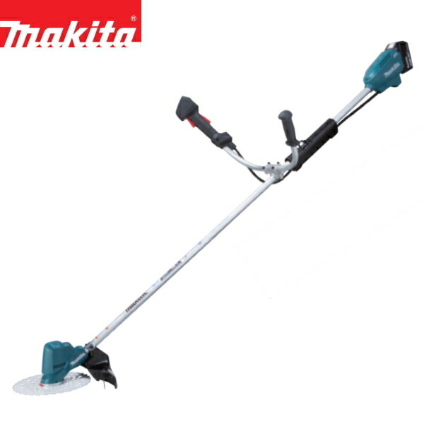 Makita　マキタ　充電式　草刈機　MUR190UDRG　刈込み幅230mm　Uハンドル　18V仕様でパワフル　カラミトリ機能付　低振動/省エネ/低騒音/排ガスゼロ