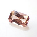 【中央宝石研究所鑑別書&美品】非加熱パパラチアサファイアオクタゴン 約0.364cts