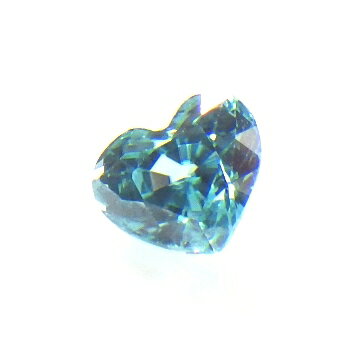 【地球最古の宝石＆魅力のダブリング】ブルージルコンハートシェイプ 約1.04cts