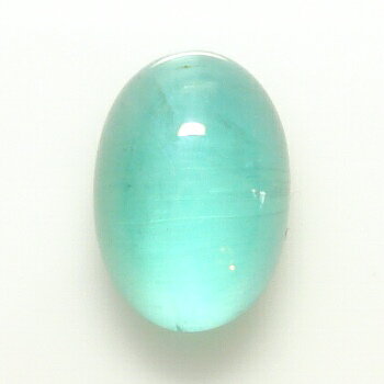 Paraiba - 【パライバ産＆日本宝石科学協会鑑別書付】パライバカラートルマリン キャッツアイ 約1.482cts
