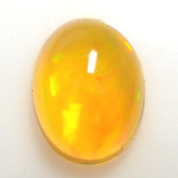 【オーロラを閉じ込めた石】メキシコオパールオーバルカボション 約0.52cts