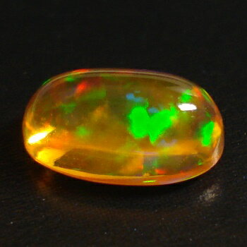 【オーロラを閉じ込めた石】メキシコオパールオーバルカボション 約0.64cts