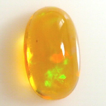 【オーロラを閉じ込めた石】メキシコオパールオーバルカボション 約0.64cts