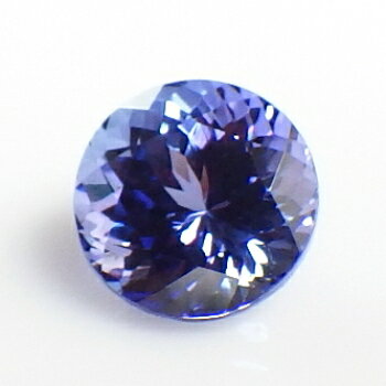 【ギラギラ＆スーパーカット】タンザナイトラウンド 約1.67cts
