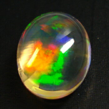 【オーロラの涙石】メキシコオパールオーバルカボション 約0.88cts