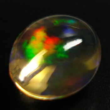 【オーロラの涙石】メキシコオパールオーバルカボション 約0.88cts