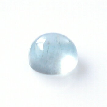 【可愛い小粒】アクアマリン キャッツアイ ラウンドカボション約0.34cts