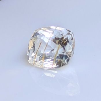 【ルチル入り？】ホワイト トパーズシャミシェイプ約5.48cts