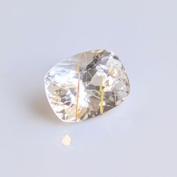 【ルチル入り？】ホワイト トパーズシャミシェイプ約5.48cts