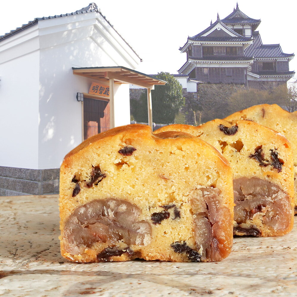 足立音衛門 明智蔵 栗 と ブドウ の ケーキ パウンドケーキ スイーツ 和菓子 洋菓子