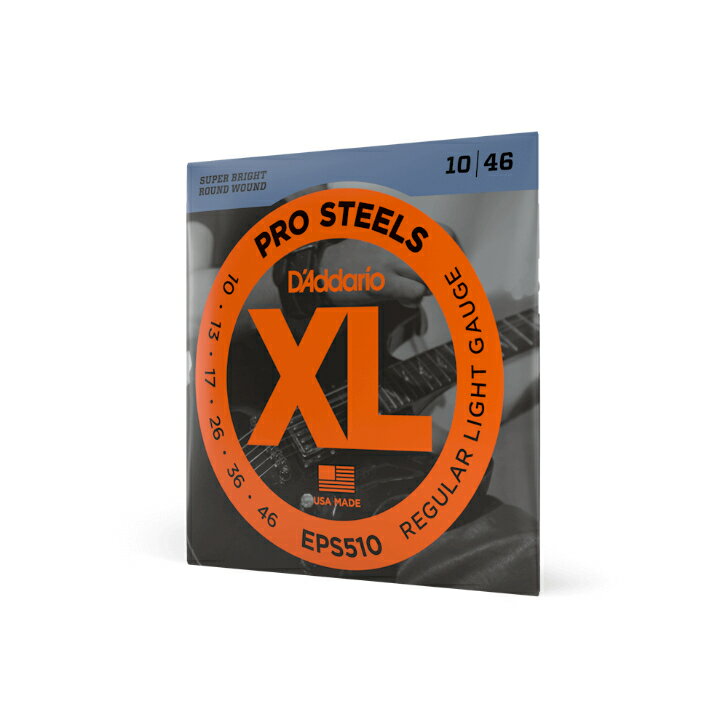 yGLM^[z __I M^[ D'Addario EPS510 Regular Light 10-46 XL PROSTEELS M[Cg GL GL M^[ yKizyz