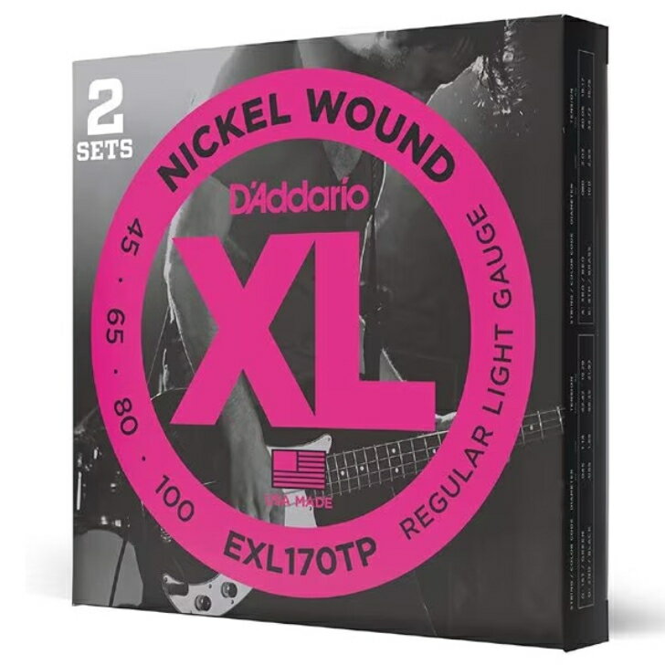 yGLx[X 2Zbgz __I D'Addario EXL170TP Long Scale 45-100 XL NICKEL 2ZbgpbN  Ki x[X 