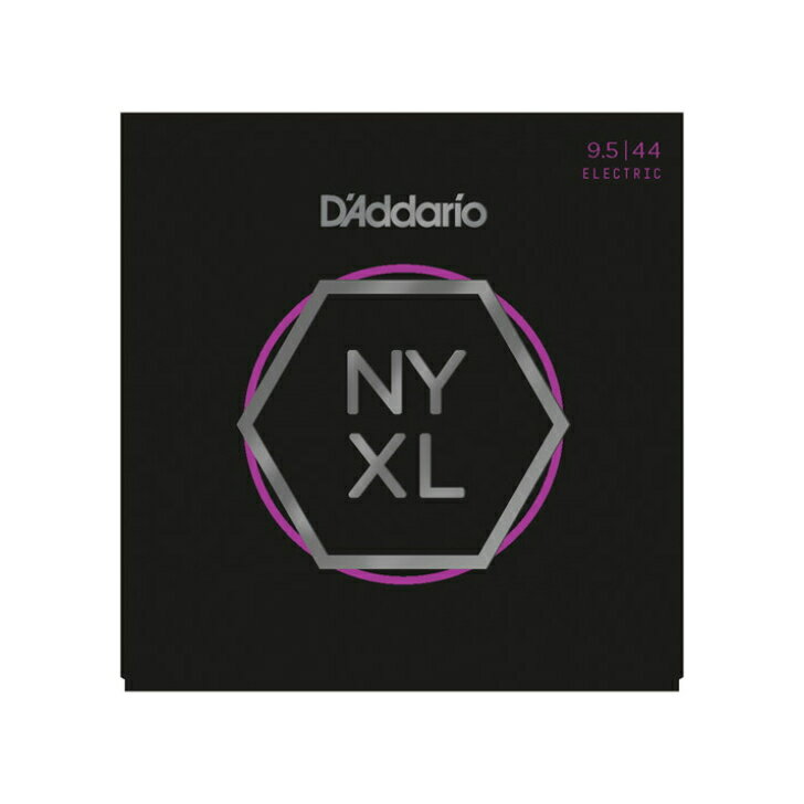 商品情報メーカー名D'Addario商品名エレキギター弦メーカー品番NYXL09544素材HCS STEEL注意モニターの発色具合によって、実際の商品と色が異なって見える場合がございます。D'Addario エレキギター弦 NYXL09544 Nickel Wound Super Light Plus 9.5-44 超ハイクオリティサウンド ダダリオ エレキギター弦 NYXLシリーズは、これまで市場に出たどの弦よりもチョーキング強度が向上、大音量かつチューニング安定性の優れた弦です。ニューヨー クに拠点を置くD'Addario社によって考案、開発、製造されたこの新しい弦は、芯線とプレーン弦に破断強度に優れた高炭 素スチール(HCS)を採用、プレイヤーにこれまでにないレベルの演奏性、安心感、パワーを提供するものとなっています。 新しく考案された伸線工程と革新 的なワイヤーより合わせ(fusion twist)工程により、従来の弦よりも強度がアップ、チューニングの安定性は 131%向上しました。配合が見直されたニッケルメッキ製の巻き弦を使用、高い磁気性によるアウトプット増で中域が強調され、存在感のあるクランチの効いたサウンドになっています。D'Addario独自の高炭素スチール(HCS)製で、今までにない耐久性を実現。従来のニッケルワウンド弦に比べて、チューニング安定性が向上。チューニングにかかる時間が短縮し、かつチューニングが合った状態をより長時間維持。巻弦は中域にあたる1-3.5kHzでのレスポンスが強調され、より存在感とクランチのあるサウンドで、ミックスに埋もれることがありません。プレーン弦：.0095、.0115、.016、巻弦：.024、.034、.044環境にやさしい耐食性のパッケージで、フレッシュな状態を保ちます。 2