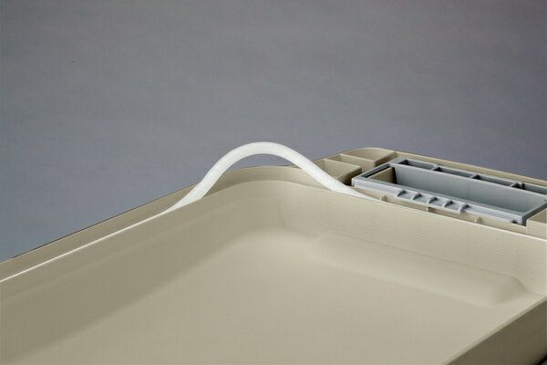 【ゴミ箱】 おしゃれ キッチン 70リットル 分別 フタ付き ダストボックス におい漏れ防止 におい パッキン 北欧 シンプル ホワイト 大容量 サビロ ワンハンドペール [2]