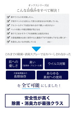 次亜塩素酸水 スプレー オックス OXミスト 300ml ×20本セット 除菌剤 除菌スプレー 消臭スプレー 長期保存タイプ マスク 日本製 エアロゾル クラスター frp01