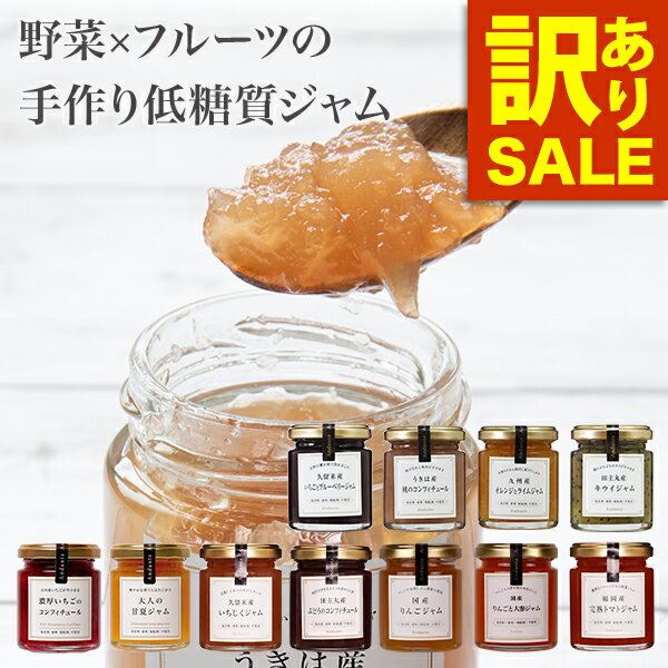 【訳あり】手作りジャム 歯科衛生士考案 国産 砂糖不使用 お料理にも使える 低糖度45% 保存料 香料 増粘剤不使用