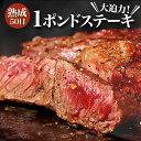 熟成肉 ステーキ 1ポンド 熟成50日 牛肉 ワンポンドステーキ 1枚あたり約430から480g オーストラリア 赤身肉 【クール】